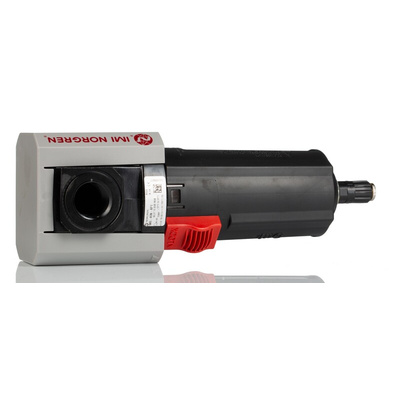 Norgren Excelon Plus series 5μm G 1/2 0.3bar to 10 bar Pneumatic Filter 4680L/min max with Automatic drain