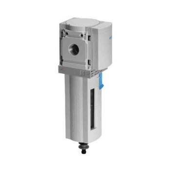 Festo MS series 5μm G 1/2 0bar to 20 bar Pneumatic Filter 3200L/min max with Manual drain