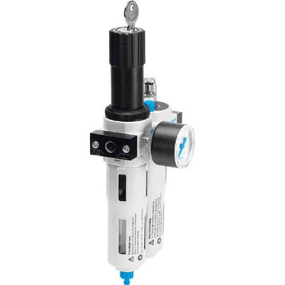 Festo D Filter Regulator, 40μm, G 1/4, Manual
