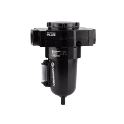 Norgren F68G series 40μm G 1 Pneumatic Filter 684m³/h max with Automatic drain