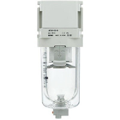SMC AF40-D series 5μm G 3/4 0.1MPa to 10 bar Filter 6000L/min max with Auto drain