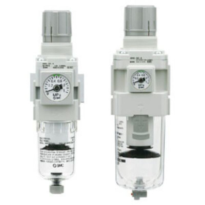 SMC AW Filter Regulator, 5μm, G 1/4, Automatic