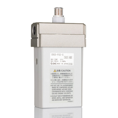SMC Membrane Compressed Air Dryer -20°C, IDG5-F02-S