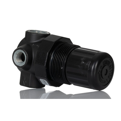 Norgren G 1/4 Pneumatic Regulator - 0.3bar to 7bar, 1/4in, 20bar max. input