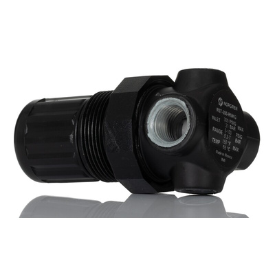 Norgren G 1/4 Pneumatic Regulator - 0.3bar to 7bar, 1/4in, 20bar max. input