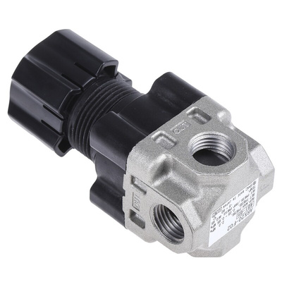 SMC G 1/4 Pneumatic Regulator - 0.05MPa to 0.85MPa, 1/4in, 2MPa max. input