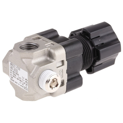 SMC G 1/4 Pneumatic Regulator - 0.05MPa to 0.3MPa, 1/4in, 2MPa max. input