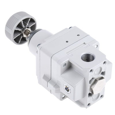 SMC G 1/4 Pneumatic Regulator - 0.01MPa to 0.8MPa, 1/4in, 1MPa max. input