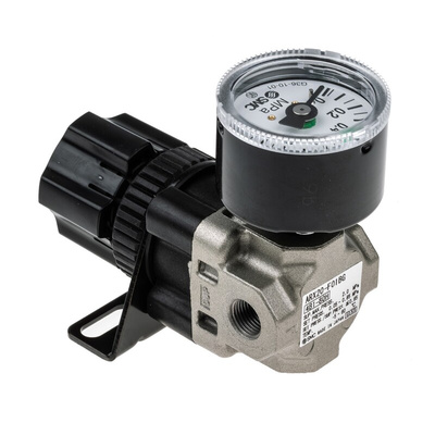 SMC G 1/8 Pneumatic Regulator - 0.05MPa to 0.85MPa, 1/8in, 2MPa max. input