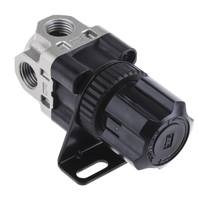 SMC G 1/4 Pneumatic Regulator - 0.05MPa to 0.85MPa, 1/4in, 2MPa max. input