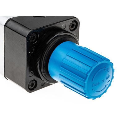 Festo G 1/4 Pneumatic Regulator - 0.1bar to 10bar, 1/4in, 12bar max. input, 159502