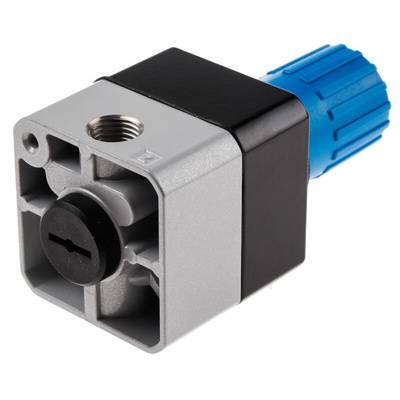 Festo G 1/4 Pneumatic Regulator - 0.05bar to 4bar, 1/4in, 12bar max. input, 159501