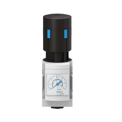 Festo G 1/4 Pneumatic Regulator - 0.3bar to 4bar, 1/4in, 14bar max. input, 529415