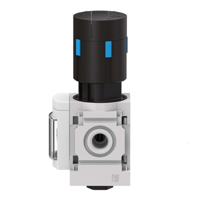 Festo G 1/4 Pneumatic Regulator - 0.3bar to 4bar, 1/4in, 14bar max. input, 529415