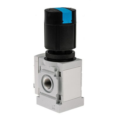 Festo G 1/4 Pneumatic Regulator - 0.3bar to 7bar, 1/4in, 14bar max. input, 529417