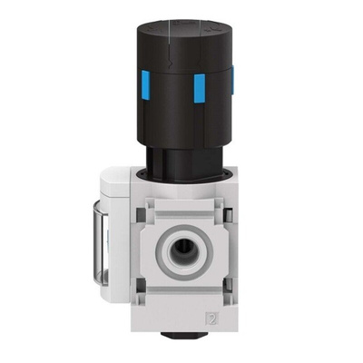 Festo G 1/4 Pneumatic Regulator - 0.3bar to 7bar, 1/4in, 14bar max. input, 529417