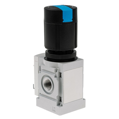 Festo G 1/4 Pneumatic Regulator - 0.5bar to 12bar, 1/4in, 14bar max. input, 529419