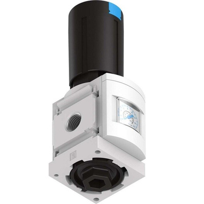 Festo G 1/2 Pneumatic Regulator - 0.3bar to 7bar, 1/2in, 14bar max. input, 529991