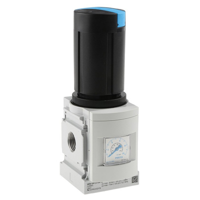 Festo G 1/2 Pneumatic Regulator - 0.3bar to 7bar, 1/2in, 14bar max. input, 529991