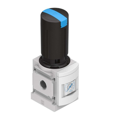 Festo G 1/2 Pneumatic Regulator - 0.5bar to 12bar, 1/2in, 14bar max. input, 529993