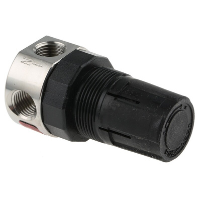 Parker G 1/4 Pneumatic Regulator - 0bar to 8.5bar, 1/4in, 20.7bar max. input