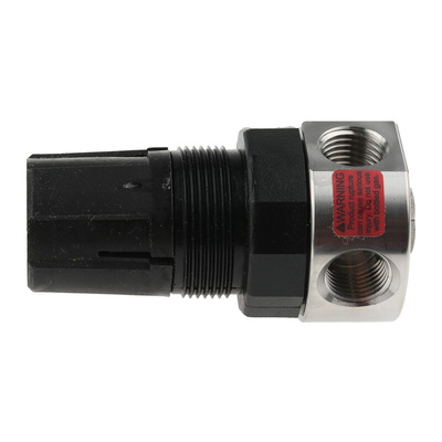 Parker G 1/4 Pneumatic Regulator - 0bar to 8.5bar, 1/4in, 20.7bar max. input