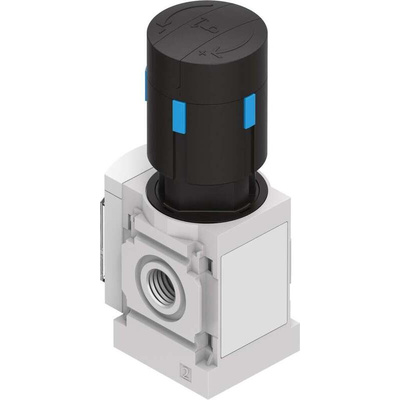 Festo G 1/4 Pneumatic Regulator - 0.5bar to 12bar, 14bar max. input, 529420