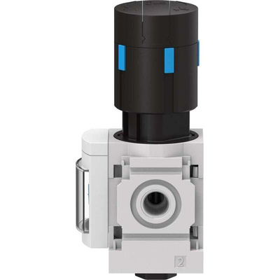 Festo G 1/4 Pneumatic Regulator - 0.5bar to 12bar, 14bar max. input, 529420