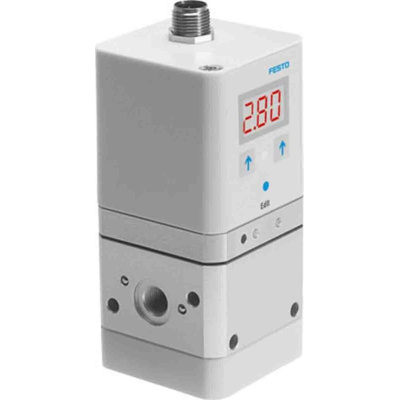 Festo G 1/8 Pneumatic Regulator - 0.1bar to 10bar, 1/8 in, 11bar max. input, 557773