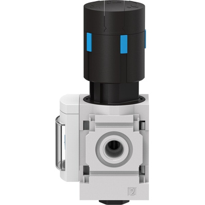 Festo G 1/8 Pneumatic Regulator - 0.3bar to 4bar, 14bar max. input, 529421