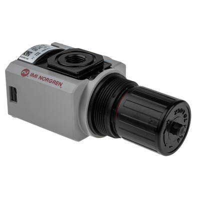 Norgren G 1/4 Pneumatic Regulator - 0.3bar to 10bar, 1/4 in, 10bar max. input