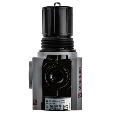 Norgren G 1/4 Pneumatic Regulator - 0.3bar to 10bar, 1/4 in, 10bar max. input