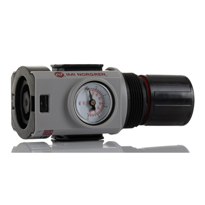 Norgren G 3/8 Pneumatic Regulator - 0.3bar to 10bar, 20bar max. input