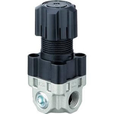 SMC G 1/8 Pneumatic Regulator - 0.5bar to 8.5bar, 20bar max. input