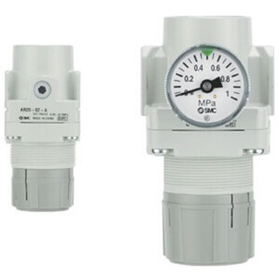 SMC G 1/4 Pneumatic Regulator - 0.5bar to 8.5bar, 10bar max. input