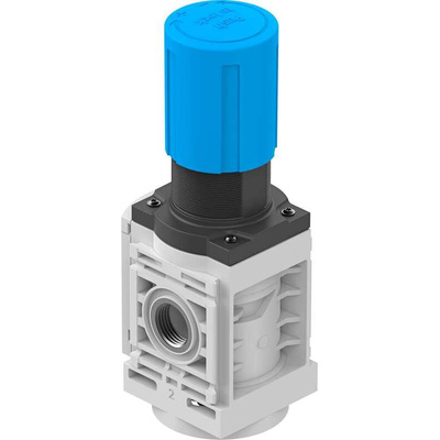 Festo G 1/2 Pneumatic Regulator - 0.1MPa to 1MPa, 1/2 in, 10bar max. input, 8099205