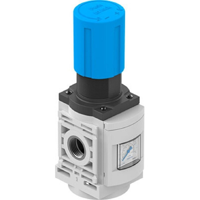 Festo G 1/2 Pneumatic Regulator - 0.1MPa to 1MPa, 1/2 in, 10bar max. input, 8099205