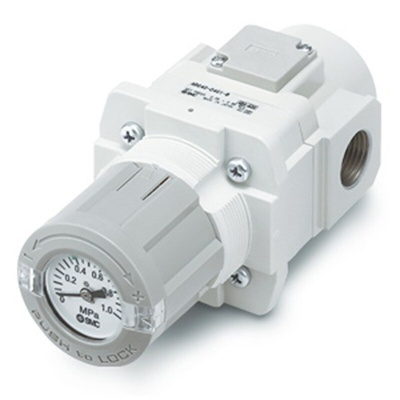 SMC G 1/8 Regulator - 0.05MPa to 0.85MPa, 1/8 in, 1Mpa max. input