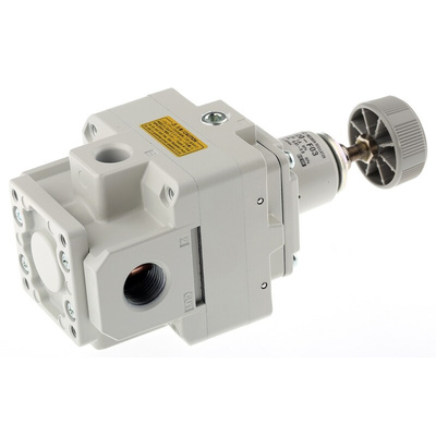 SMC G 3/8 Pneumatic Regulator - 0.005MPa to 0.8MPa, 3/8in, 1MPa max. input