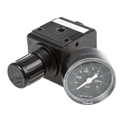 EMERSON – AVENTICS G 1/4 Pneumatic Regulator - 0.5bar to 10bar, 1/4in, 16bar max. input