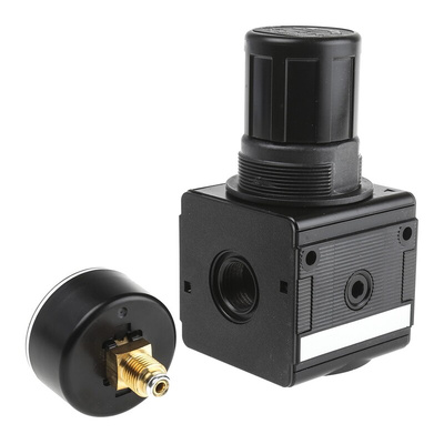 EMERSON – AVENTICS G 1/2 Pneumatic Regulator - 0.5bar to 10bar, 1/2in, 16bar max. input