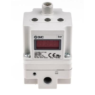 SMC G 1/8 Pneumatic Regulator - 0.005MPa to 0.5MPa, 1/8in, 1MPa max. input