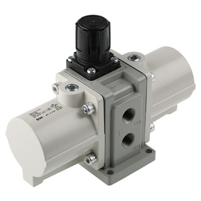 SMC G 1/4 Pneumatic Regulator -, 1MPa max. input