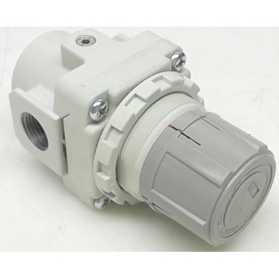 SMC NPT 1/2 Pneumatic Regulator - 0.05MPa to 0.85MPa, 1/2in, 1MPa max. input