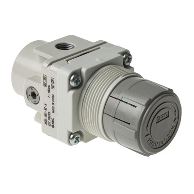 SMC NPT 1/8 Pneumatic Regulator - 0.05MPa to 0.85MPa, 1/8in, 1MPa max. input
