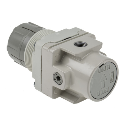 SMC NPT 1/8 Pneumatic Regulator - 0.05MPa to 0.85MPa, 1/8in, 1MPa max. input