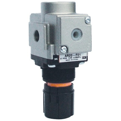 SMC G 1/8 Pneumatic Regulator - 0.05MPa to 0.85MPa, 1/8in, 1MPa max. input