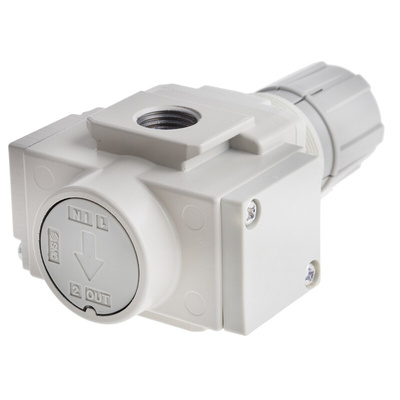 SMC G 1/4 Pneumatic Regulator - 0.05MPa to 0.85MPa, 1/4in, 1MPa max. input