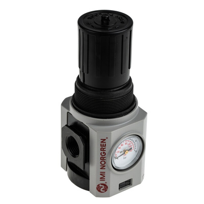 Norgren G 1/2 Pneumatic Regulator - 0.3bar to 10bar, 1/2in, 10bar max. input