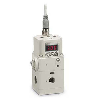 SMC G 3/8 Pneumatic Regulator - 0.01MPa to 3MPa, 3/8in, 5MPa max. input